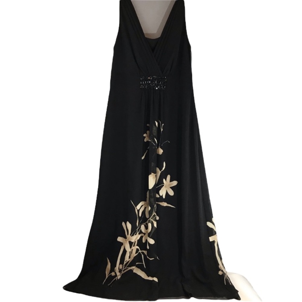 Jacques Vert Elegant Evening Gown Size 14